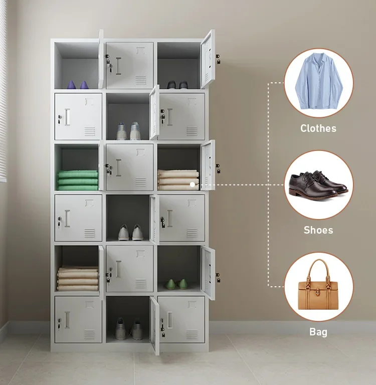 Teacher Employee Staff Rental Office Home Hostel Clothes Door Room Self Storage Safe Steel School Metal Gym Locker Cabinet
Teacher Employee Staff Rental Office Home Hostel Clothes Door Room Self Storage Safe Steel School Metal Gym Locker Cabinet