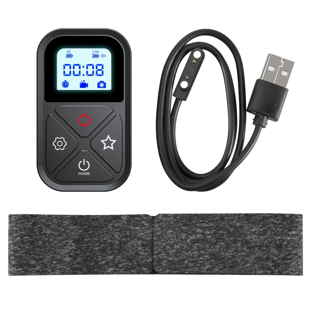 Remote Control for GoPro Hero 10 9 8 Max with Stick Mount and Wrist Bluetooth-Compatible Smart Remote for GoPro 10
Remote Control for GoPro Hero 10 9 8 Max with Stick Mount and Wrist Bluetooth-Compatible Smart Remote for GoPro 10