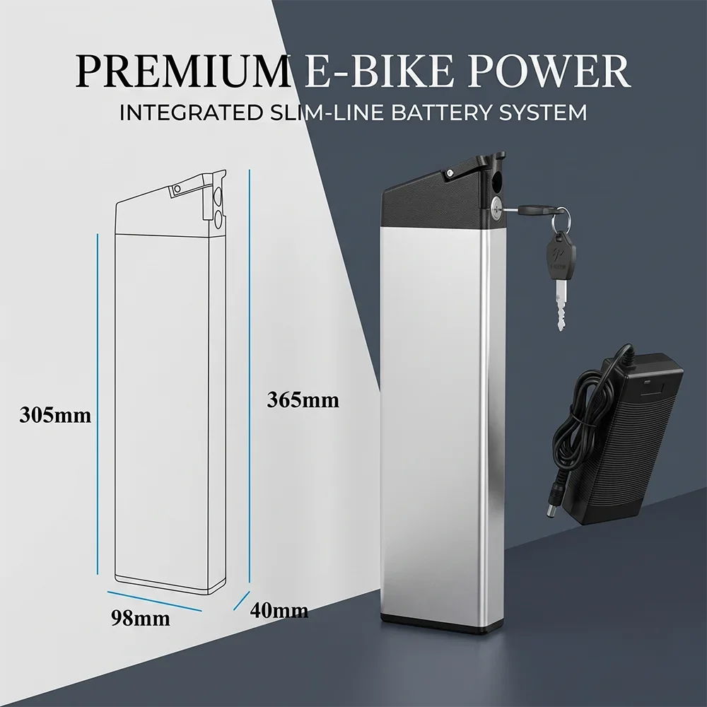 Foldable Electric Bicycle Battery 36V 10.4Ah Li-ion Pack for ENZO Micargi Seco E-bike with 20A BMS System 2A Fast Power Supply
Foldable Electric Bicycle Battery 36V 10.4Ah Li-ion Pack for ENZO Micargi Seco E-bike with 20A BMS System 2A Fast Power Supply