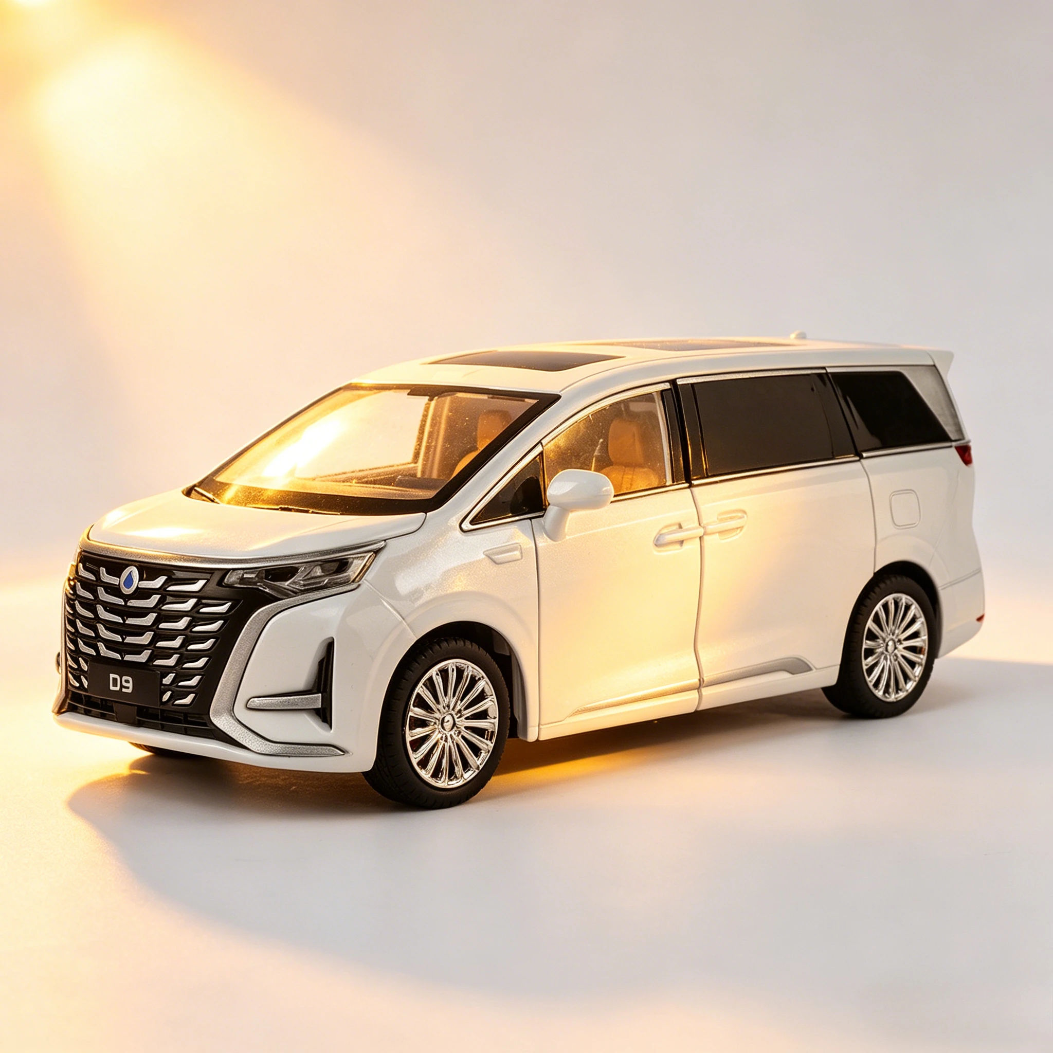 1:24 D9 Vellfire MPV Alloy Model Car Toy Metal Diecast Vehicle Simulation Sound Light Miniature Models for Boys Gifts
1:24 D9 Vellfire MPV Alloy Model Car Toy Metal Diecast Vehicle Simulation Sound Light Miniature Models for Boys Gifts