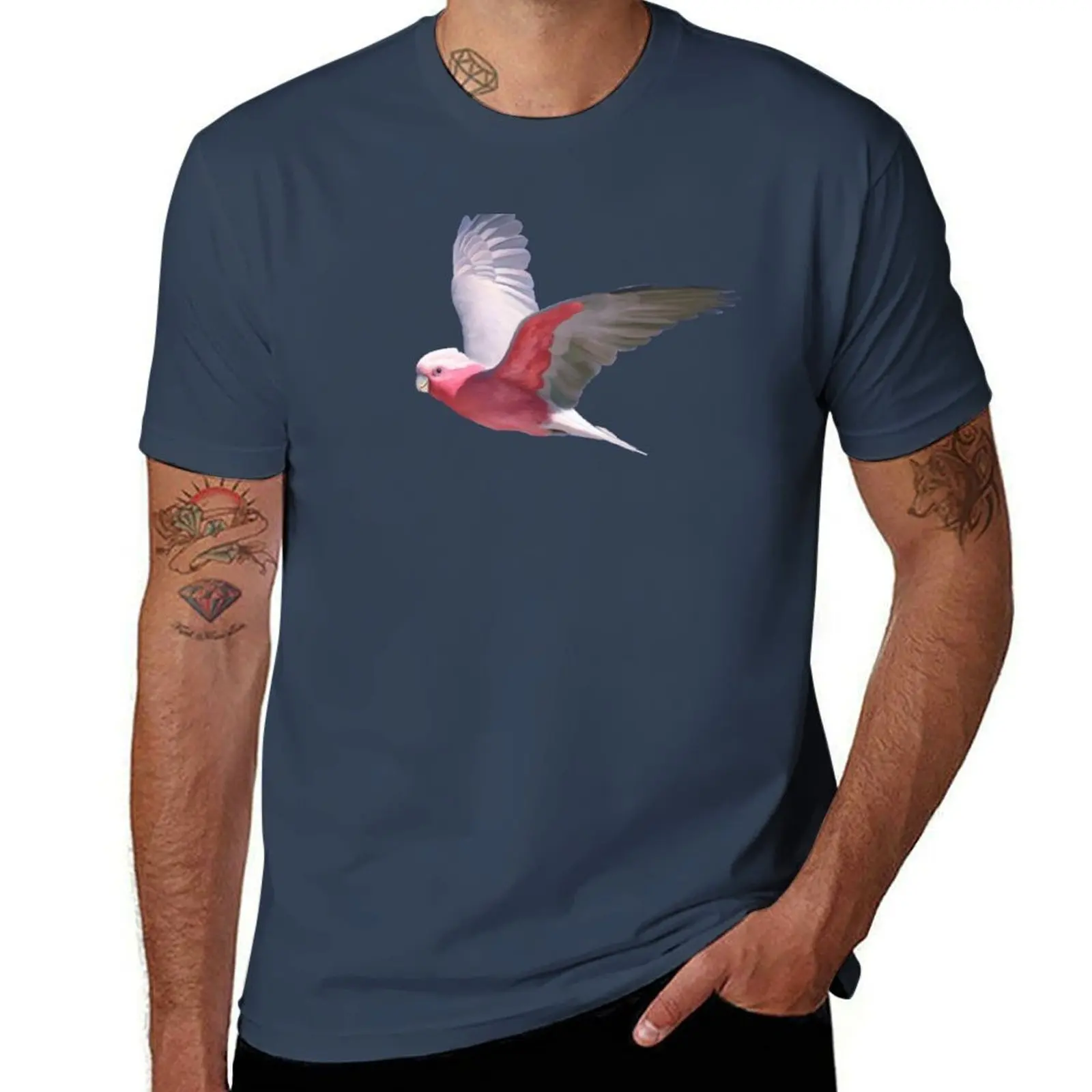 Cheeky galah, Beautiful galah, pink and grey parrot, flying galah with a cheeky grin. T-Shirt
Cheeky galah, Beautiful galah, pink and grey parrot, flying galah with a cheeky grin. T-Shirt