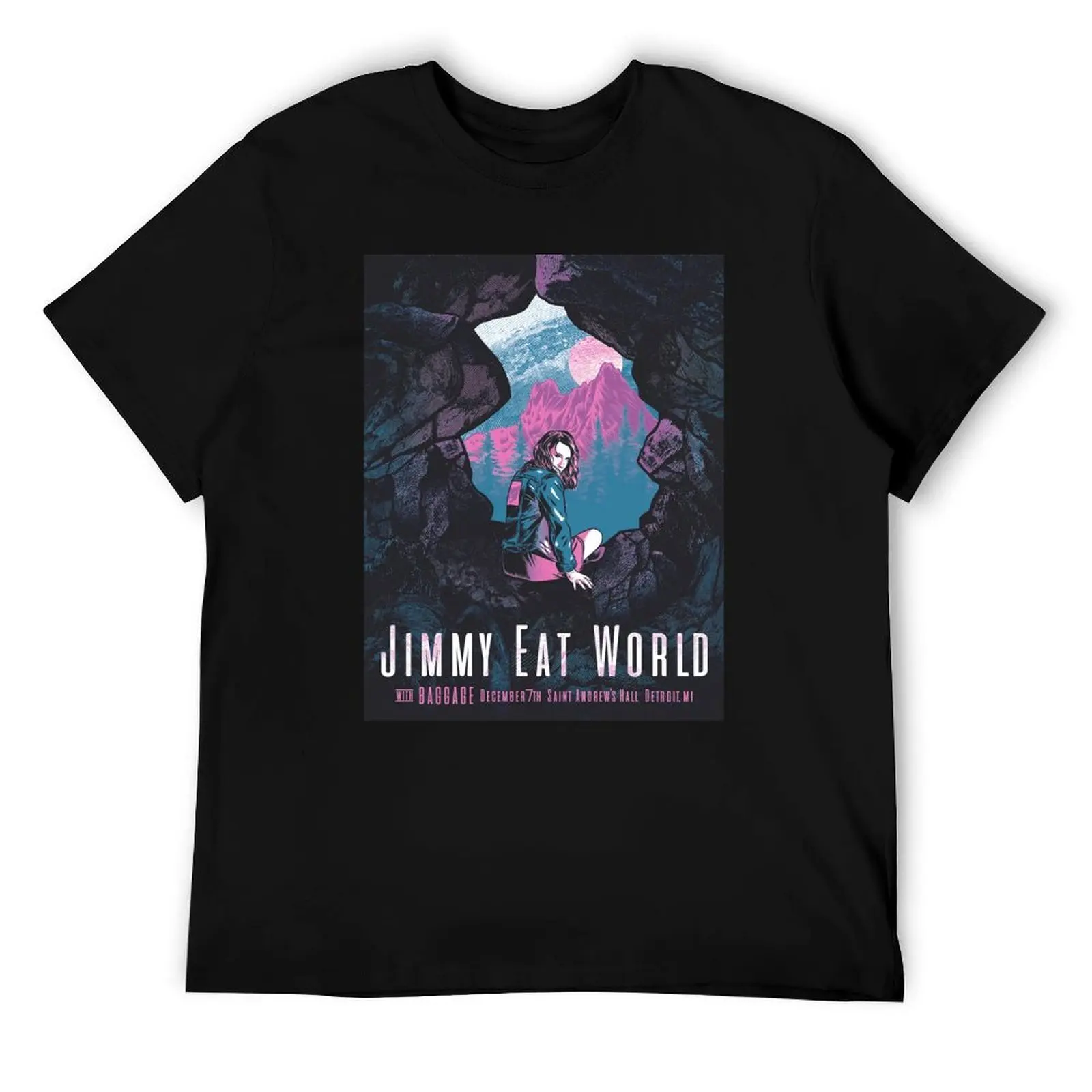 Футболка jimmy eat world Tour, мужская футболка, роскошная мужская футболка с рисунком, футболка
Футболка jimmy eat world Tour, мужская футболка, роскошная мужская футболка с рисунком, футболка