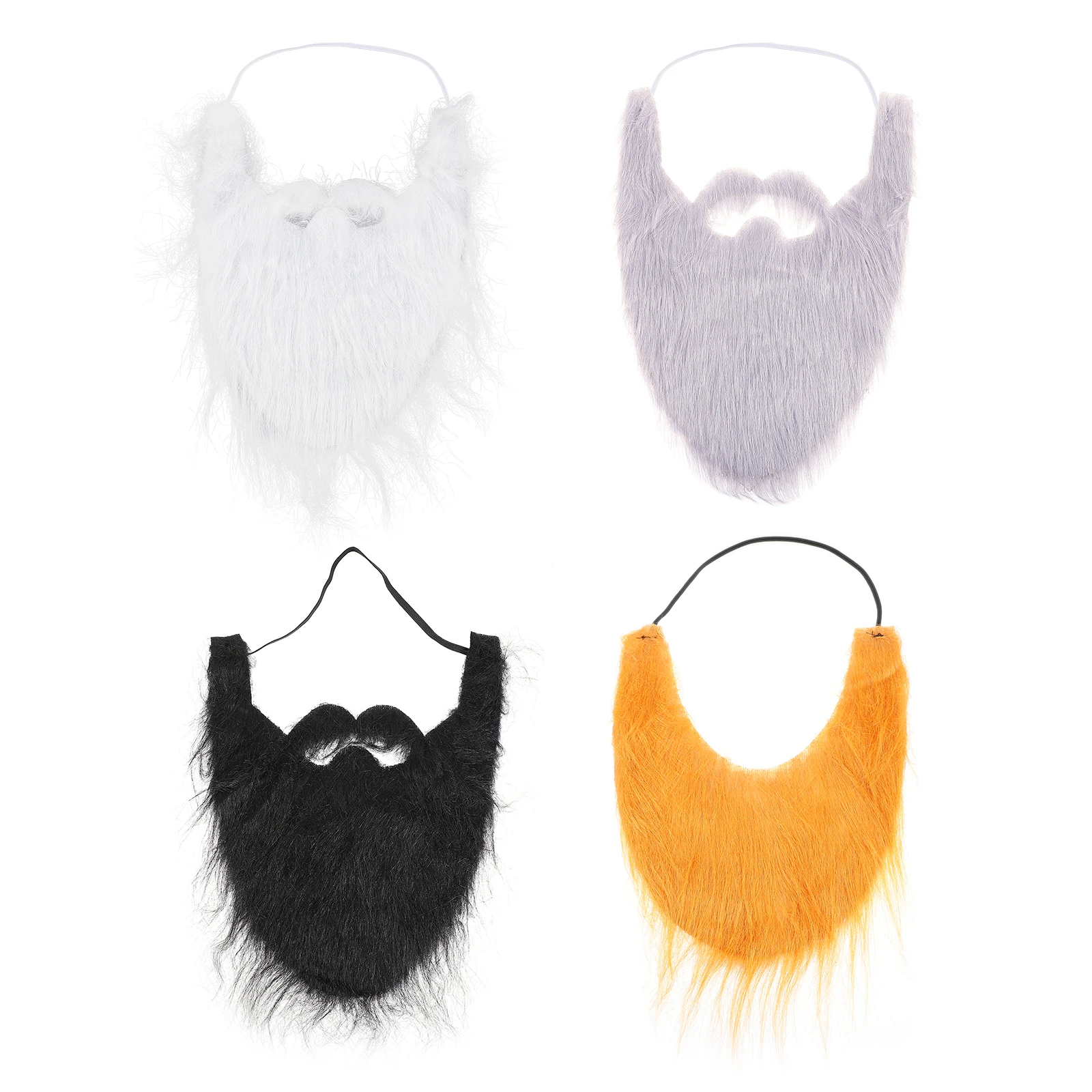 4 Pcs Fake Beard Mustaches Elastic Rope Halloween Costumes Christmas Party Masquerade Role Playing Facial Hair Accessories
4 Pcs Fake Beard Mustaches Elastic Rope Halloween Costumes Christmas Party Masquerade Role Playing Facial Hair Accessories
