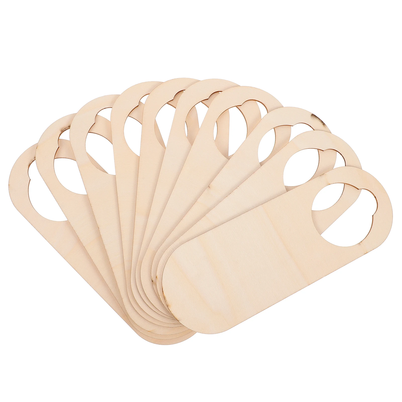 10pcs Doorknob Hanging Natural Wood Door Plaque Diy Unfinished Pendant For Decoration Craft Accessory Creative Blank Board
10pcs Doorknob Hanging Natural Wood Door Plaque Diy Unfinished Pendant For Decoration Craft Accessory Creative Blank Board