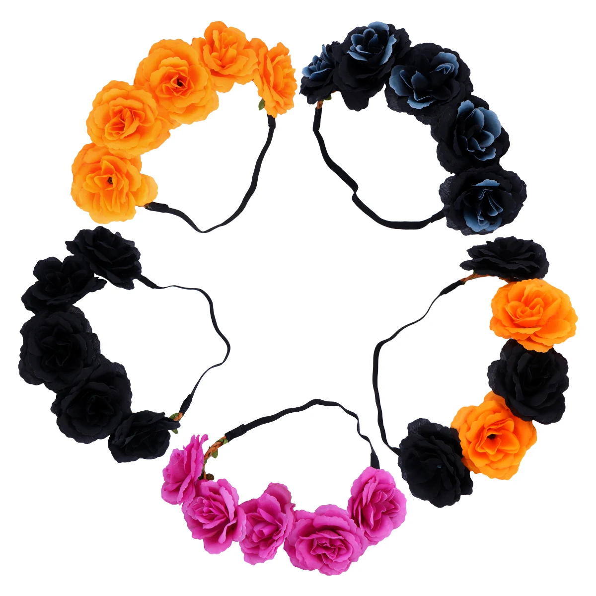5pcs Halloween Headband Simulation Flower Lightweight Comfortable Party Headdress Cosplay Costume Accessory Decor For Halloween
5pcs Halloween Headband Simulation Flower Lightweight Comfortable Party Headdress Cosplay Costume Accessory Decor For Halloween