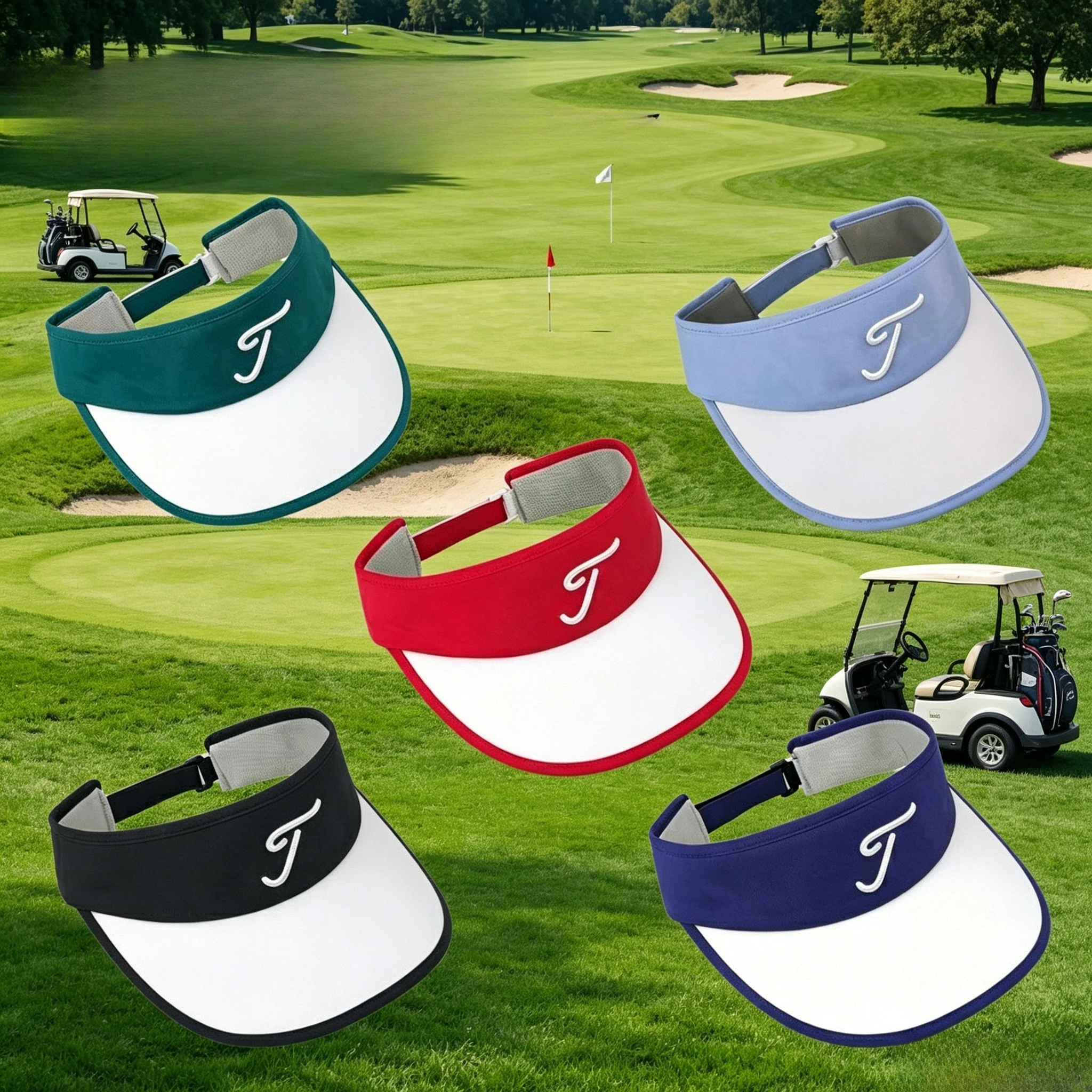 2026 Hot Sale Unisex Golf Sun Visor Fashion Summer Outdoor Sport Empty Top Hat Adjustable UV Protection Tennis Running Cap
2026 Hot Sale Unisex Golf Sun Visor Fashion Summer Outdoor Sport Empty Top Hat Adjustable UV Protection Tennis Running Cap
