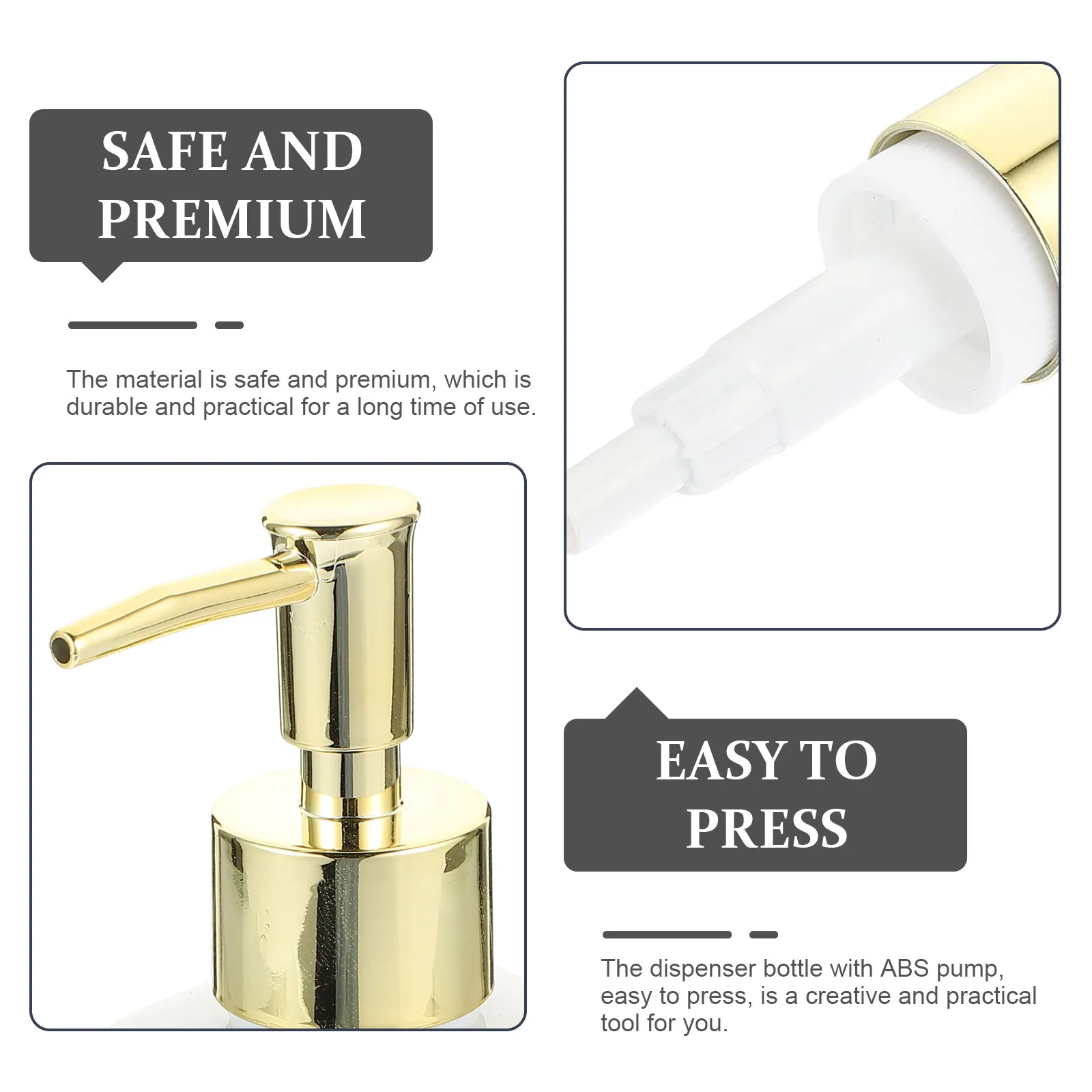 2Pcs Refillable Shampoo Bottle Dispenser 300Ml Soap Dispenser Countertop for Shower Gel Hand Soap Lotion Dispensers Home Use
2Pcs Refillable Shampoo Bottle Dispenser 300Ml Soap Dispenser Countertop for Shower Gel Hand Soap Lotion Dispensers Home Use