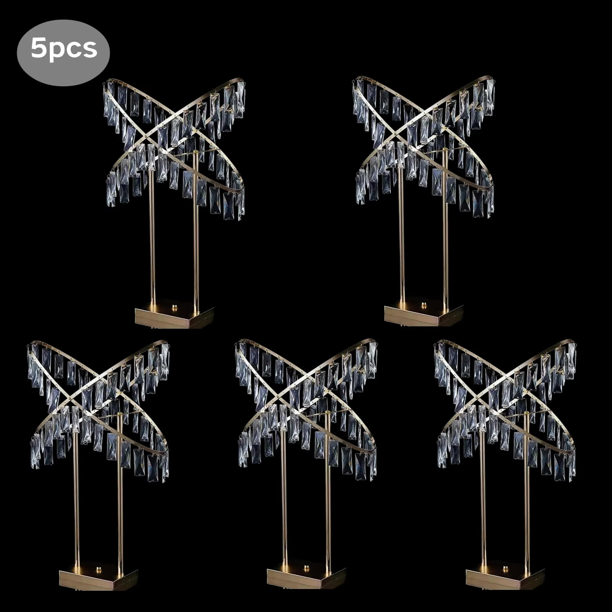 5 шт. роскошные хрустальные подставки для цветов, свадебное украшение, центральная часть стола, подсвечник, держатель для вазы на день рождения, домашний декор
5 шт. роскошные хрустальные подставки для цветов, свадебное украшение, центральная часть стола, подсвечник, держатель для вазы на день рождения, домашний декор