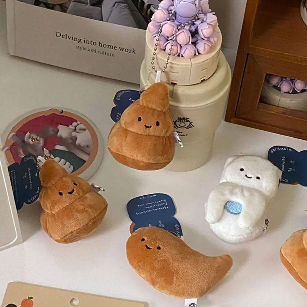 Toilet PP Cotton Backpack Ornament Plush Toy Doll Mini Funny Keychain Key Holder Hanging Doll Model Fridge Magnet Sticker
Toilet PP Cotton Backpack Ornament Plush Toy Doll Mini Funny Keychain Key Holder Hanging Doll Model Fridge Magnet Sticker