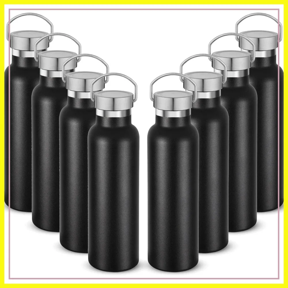 20 oz Insulated Water Bottle Stainless Steel Double Wall Sport Bottle with Handle
20 oz Insulated Water Bottle Stainless Steel Double Wall Sport Bottle with Handle