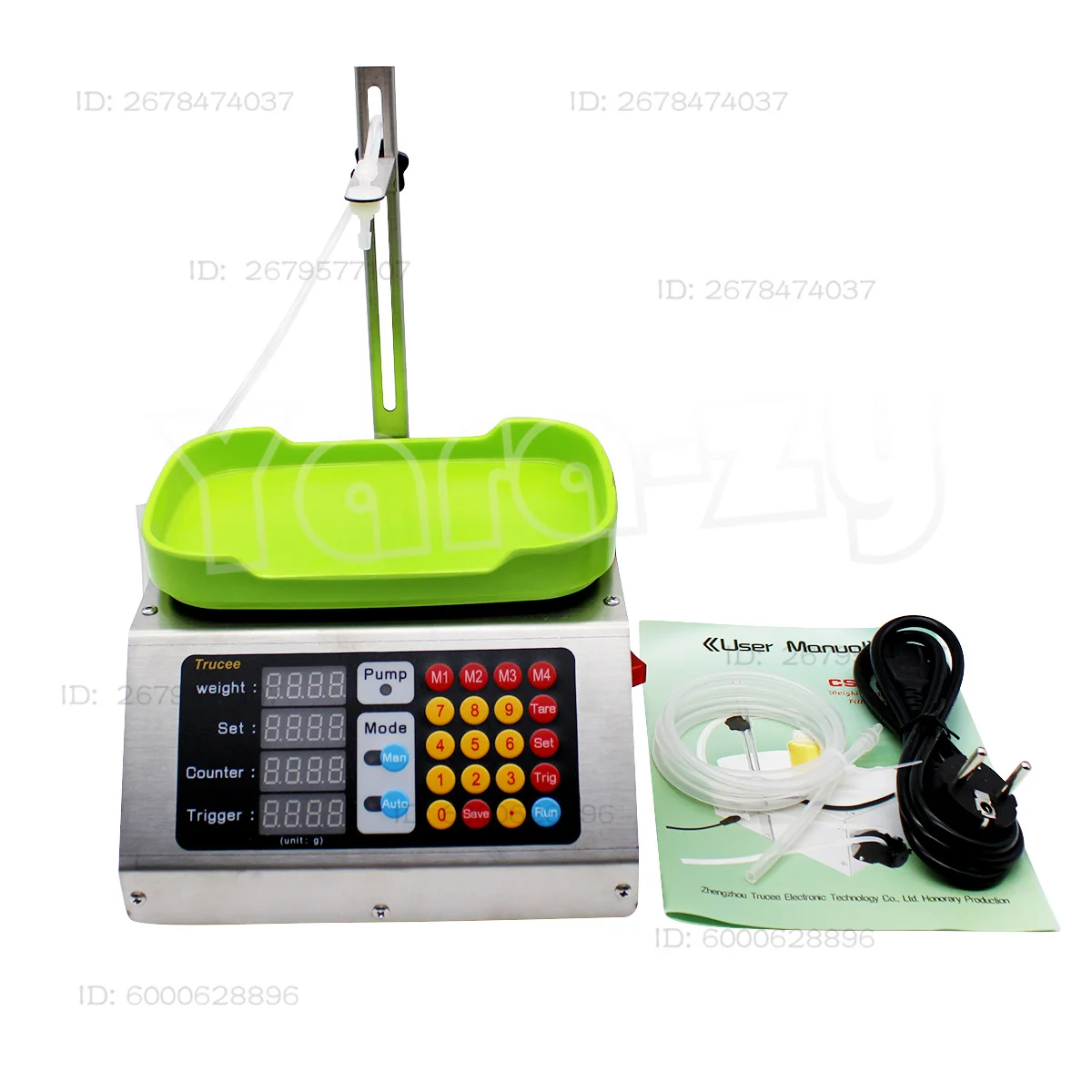 CSY-M90 Micro filling machine Weighing peristaltic pump liquid quantitative dispensing dosing device 1-50ML
CSY-M90 Micro filling machine Weighing peristaltic pump liquid quantitative dispensing dosing device 1-50ML