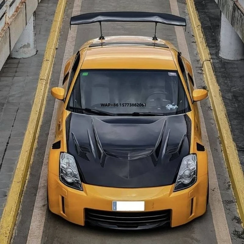 BTC High Quality Carbon Fiber Engine Hood Bonnet for 350z Twill Ball Patterned Style
BTC High Quality Carbon Fiber Engine Hood Bonnet for 350z Twill Ball Patterned Style
