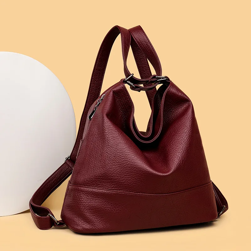 Women Backpack Commuting Backpack for Teenager Girl School Bag PU Leather Multifunctional Shoulder Bags Daypack Bagpack Totes
Women Backpack Commuting Backpack for Teenager Girl School Bag PU Leather Multifunctional Shoulder Bags Daypack Bagpack Totes