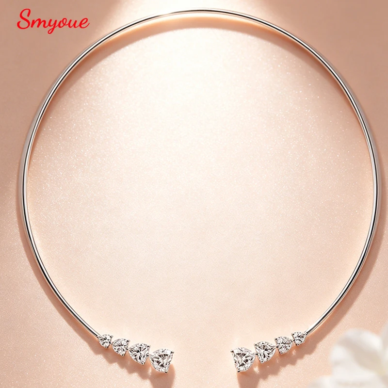 Smyoue Heart Cut 18k Plated Moissanite Necklace for Women Pendant Gradient Gems Sparkling Girls Gift Sterling Silver Jewelry
Smyoue Heart Cut 18k Plated Moissanite Necklace for Women Pendant Gradient Gems Sparkling Girls Gift Sterling Silver Jewelry