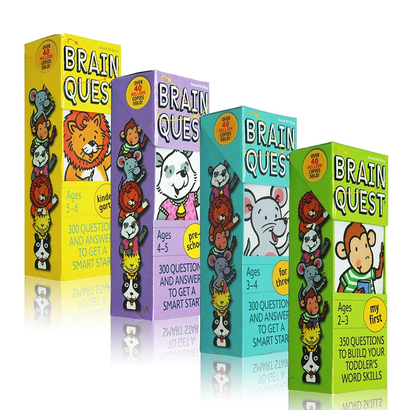 Original English Textbook Exercises 1000 Questions And Answers Cards For Kid Aged 2-6 Years Old Challenge The Mind Textbook Card
Original English Textbook Exercises 1000 Questions And Answers Cards For Kid Aged 2-6 Years Old Challenge The Mind Textbook Card