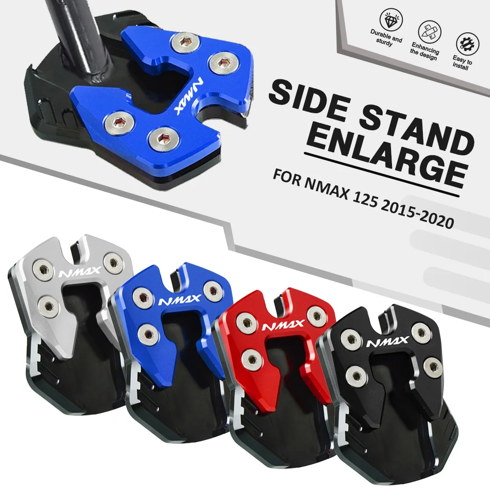 For Yamaha Nmax 125 2015-2020 Aluminum Alloy Motorcycle Kickstand Extender Foot Side Extension Pad Support Plate Enlarged Base
For Yamaha Nmax 125 2015-2020 Aluminum Alloy Motorcycle Kickstand Extender Foot Side Extension Pad Support Plate Enlarged Base