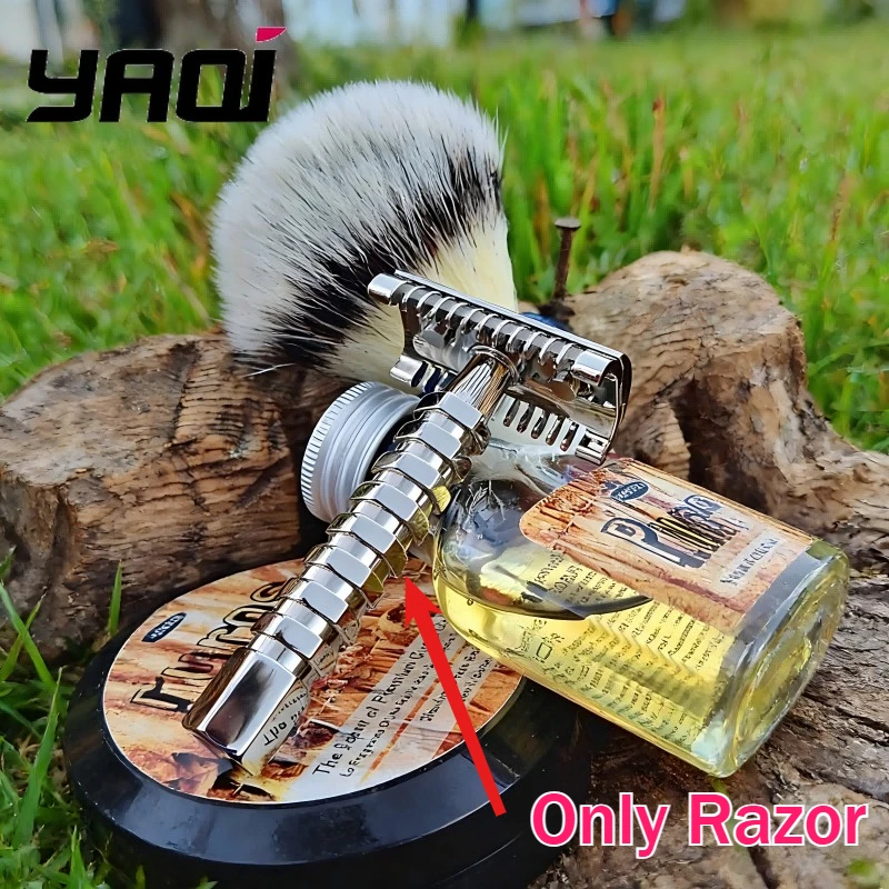 2026 Flash Sale!YAQI Duomo Stainless Steel Safety Razor for Men - 0.70mm Blade Gap
2026 Flash Sale!YAQI Duomo Stainless Steel Safety Razor for Men - 0.70mm Blade Gap