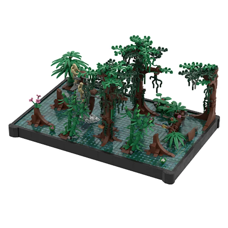 НОВЫЙ 1688 шт. знаменитая звезда кино сцена MOC модульный Naboo Swamp диорама модель DIY творческие идеи детские игрушки на день рождения подарочные блоки кирпич
НОВЫЙ 1688 шт. знаменитая звезда кино сцена MOC модульный Naboo Swamp диорама модель DIY творческие идеи детские игрушки на день рождения подарочные блоки кирпич