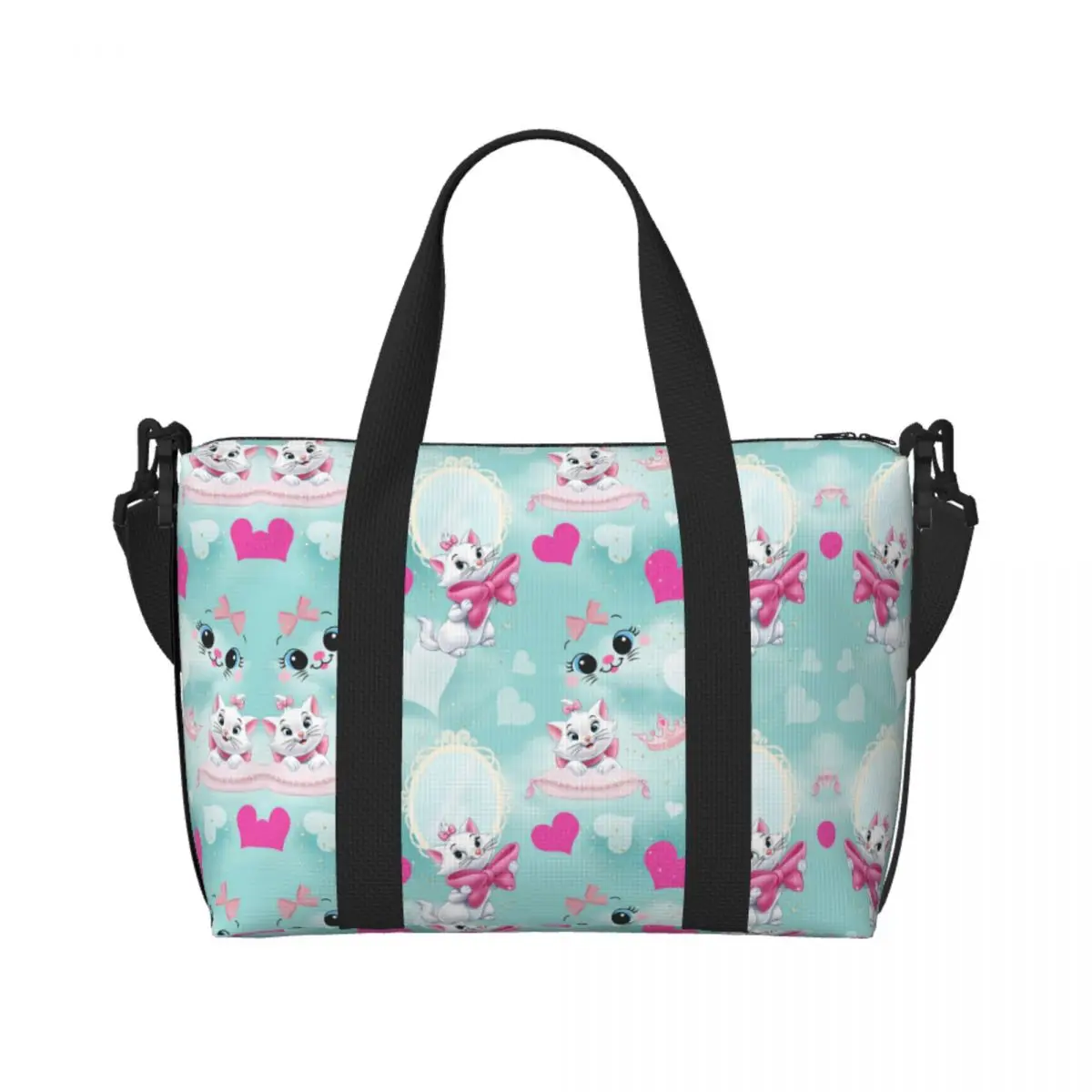 Custom Cute Cat Maries Kitten Cartoon Beach Tote Bag for Women Extra Large Gym Carry On Animals Movies Travel Shopping Bags
Custom Cute Cat Maries Kitten Cartoon Beach Tote Bag for Women Extra Large Gym Carry On Animals Movies Travel Shopping Bags