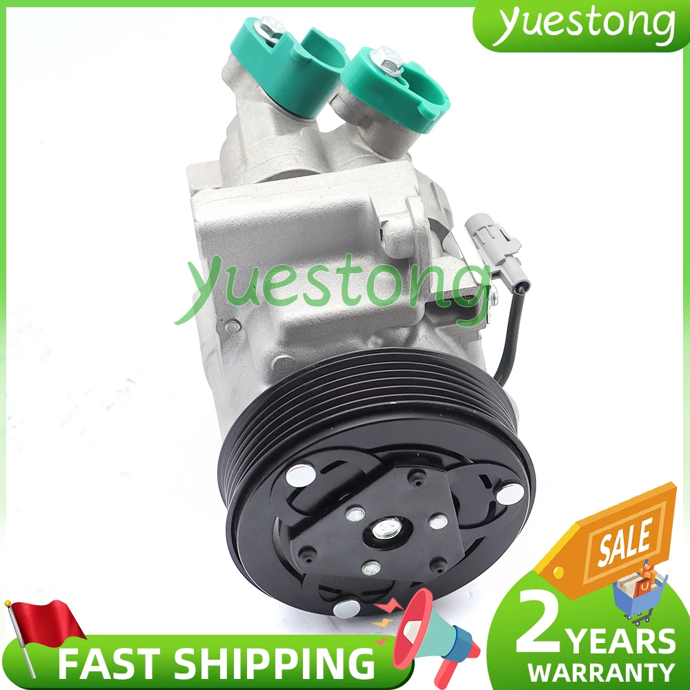 AC Compressor 6PK for Peugeot 107 Toyota Aygo Citroen C1 6453RJ 6854039 V22-15-0006 699393 506021-7332F 55319149 8FK351322-031
AC Compressor 6PK for Peugeot 107 Toyota Aygo Citroen C1 6453RJ 6854039 V22-15-0006 699393 506021-7332F 55319149 8FK351322-031