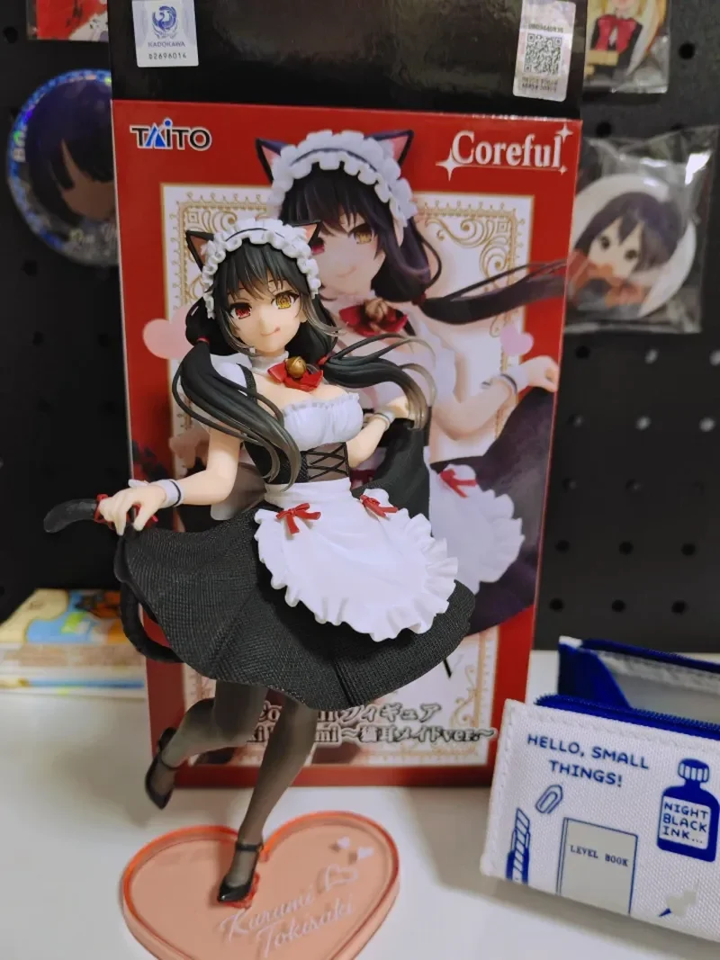 18cm Original Genuine Taito Coreful Date A Live Tokisaki Kurumi Action Figure Doll Anime Cute Collectible Toy Fans Birthday Gift
18cm Original Genuine Taito Coreful Date A Live Tokisaki Kurumi Action Figure Doll Anime Cute Collectible Toy Fans Birthday Gift