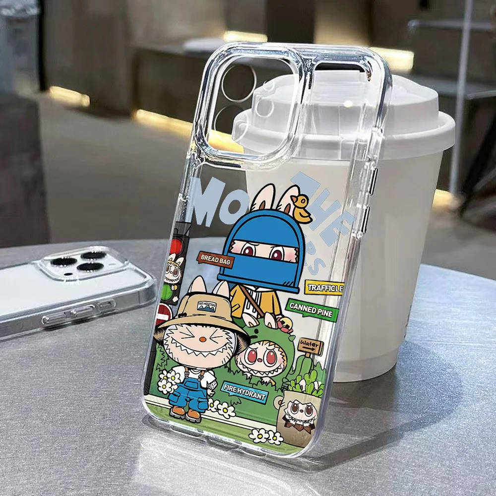 Labubu Phone Case For iPhone 11 13 14 15 16 Pro Max 12 XR X XS 7 8 Plus SE 16promax 15promax Shockproof Silicone Funda Cover
Labubu Phone Case For iPhone 11 13 14 15 16 Pro Max 12 XR X XS 7 8 Plus SE 16promax 15promax Shockproof Silicone Funda Cover