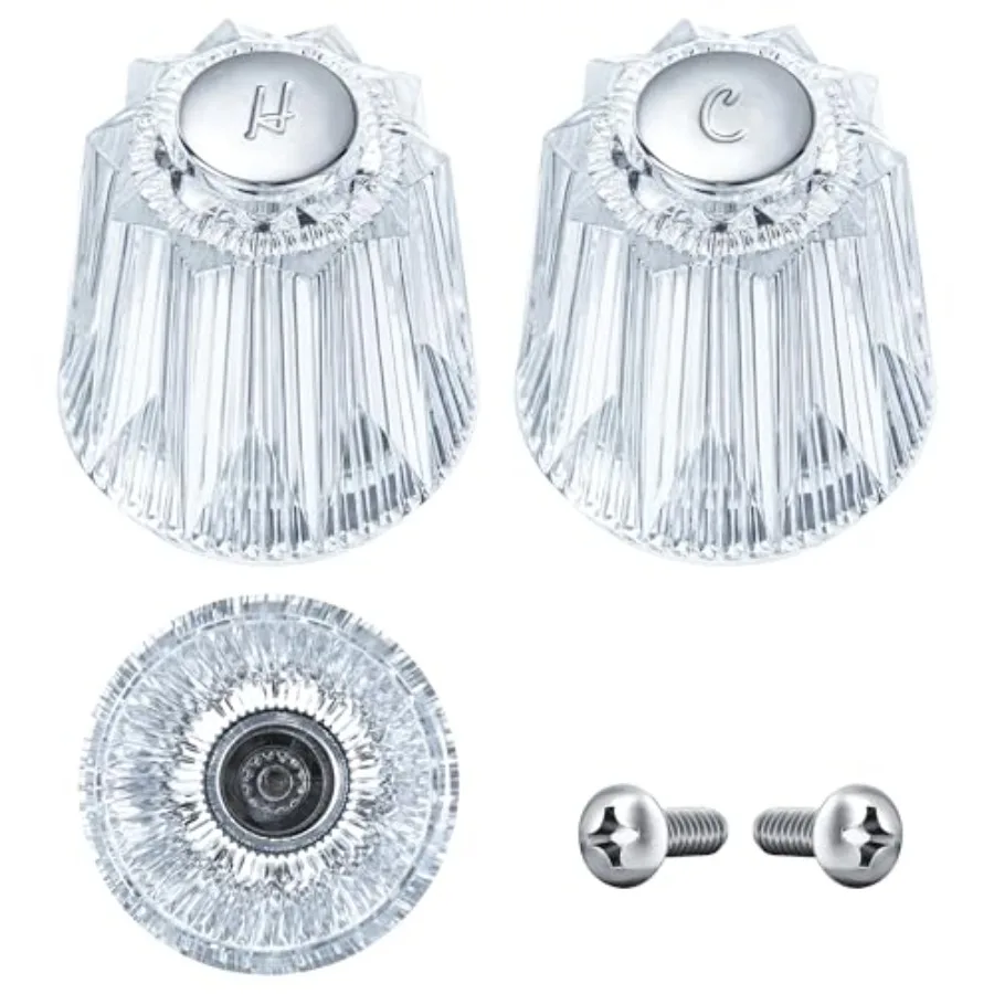 Shower Faucet Handle Replacement, Compatible with Price Pfister Contessa and Windsor Tub and Shower Faucets, Hot and Cold Knob
Shower Faucet Handle Replacement, Compatible with Price Pfister Contessa and Windsor Tub and Shower Faucets, Hot and Cold Knob