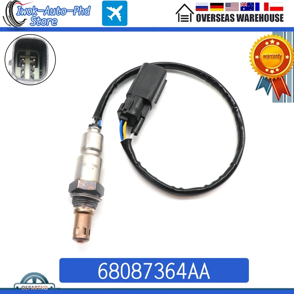 68087364AA Air Fuel Ratio Lambda Oxygen O2 Sensor For Jeep Cherokee Renegade Wrangler JK Chrysler 200 Dodge Dart Fiat 500X RAM
68087364AA Air Fuel Ratio Lambda Oxygen O2 Sensor For Jeep Cherokee Renegade Wrangler JK Chrysler 200 Dodge Dart Fiat 500X RAM
