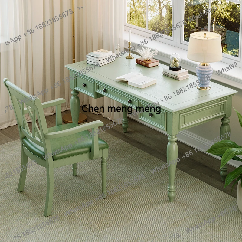 Solid wood study bedroom desk household small apartment table
Solid wood study bedroom desk household small apartment table