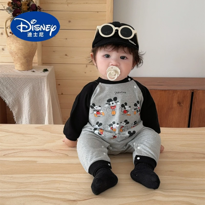 Disney 2025 Autumn Baby Bodysuit Soft Fleece Cotton Long Sleeve Pants Mickey Outfit Infant Romper
Disney 2025 Autumn Baby Bodysuit Soft Fleece Cotton Long Sleeve Pants Mickey Outfit Infant Romper