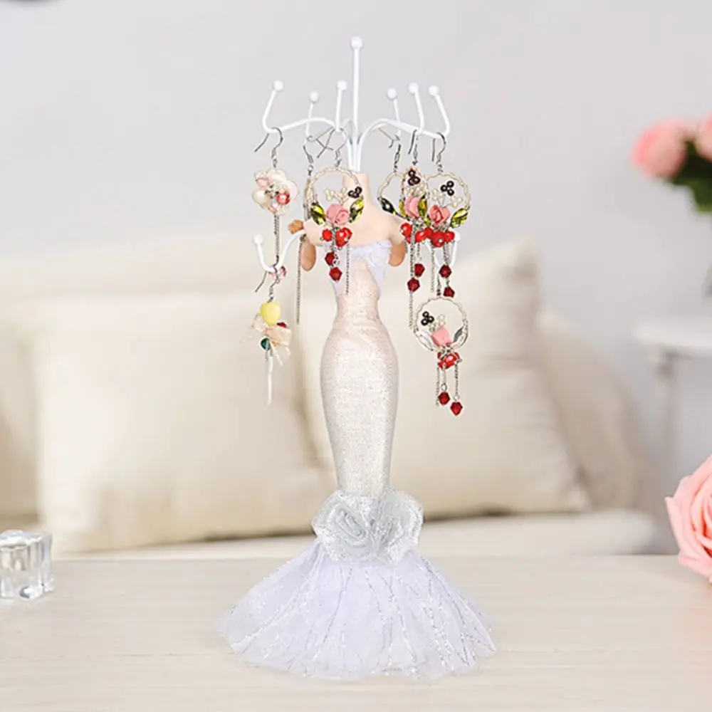 Organizer Rack Necklace Mannequin Display Stand Princess Ring Evening Gown Jewelry Display Rack Elegant Flower
Organizer Rack Necklace Mannequin Display Stand Princess Ring Evening Gown Jewelry Display Rack Elegant Flower