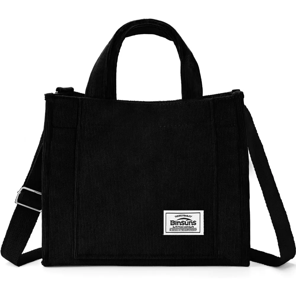 Corduroy Tote Bag for Women Small Satchel Bag Mini Tote Bag Aesthetic Crossbody Handbag - School Work Travel Shopping
Corduroy Tote Bag for Women Small Satchel Bag Mini Tote Bag Aesthetic Crossbody Handbag - School Work Travel Shopping