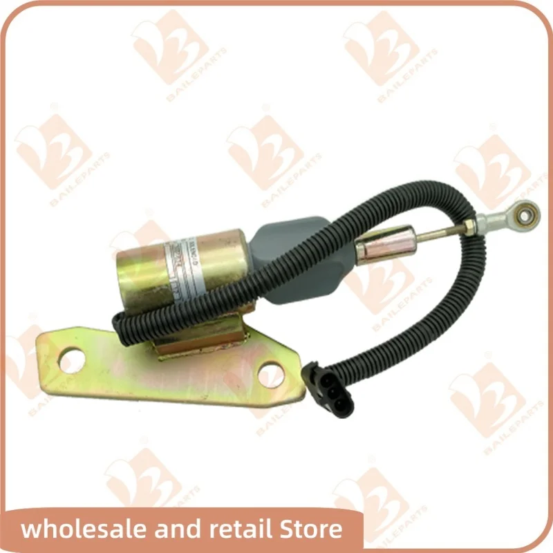 3991624 Fuel Shut Off Solenoid Valve For Cummins 6BT Stop Solenoid
3991624 Fuel Shut Off Solenoid Valve For Cummins 6BT Stop Solenoid
