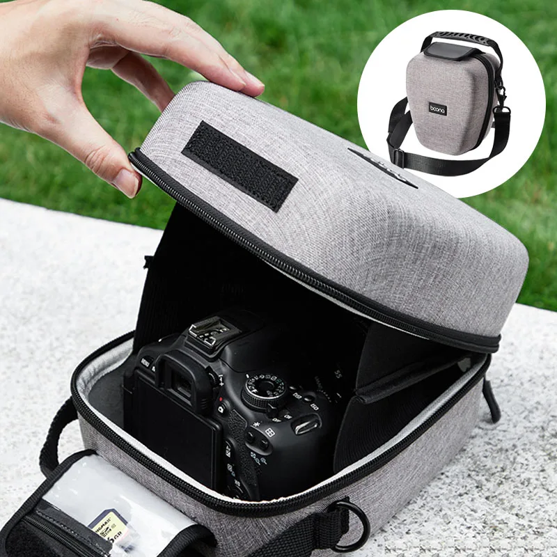 EVA Hard Shell Case Triangle Bag Shockproof DSLR Shoulder Strap Camera Bag Photography Organizer for Sony ZVE Canon R50
EVA Hard Shell Case Triangle Bag Shockproof DSLR Shoulder Strap Camera Bag Photography Organizer for Sony ZVE Canon R50