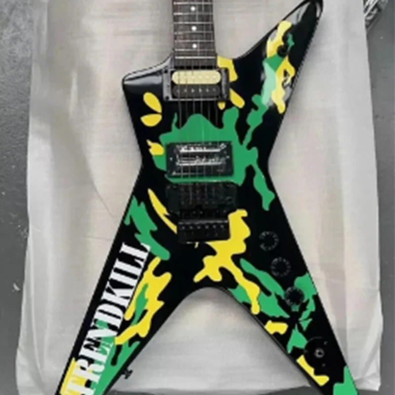Trendkill Guitar 6String Custom Washburns Skull Body Free Ship Left hand Custom
Trendkill Guitar 6String Custom Washburns Skull Body Free Ship Left hand Custom