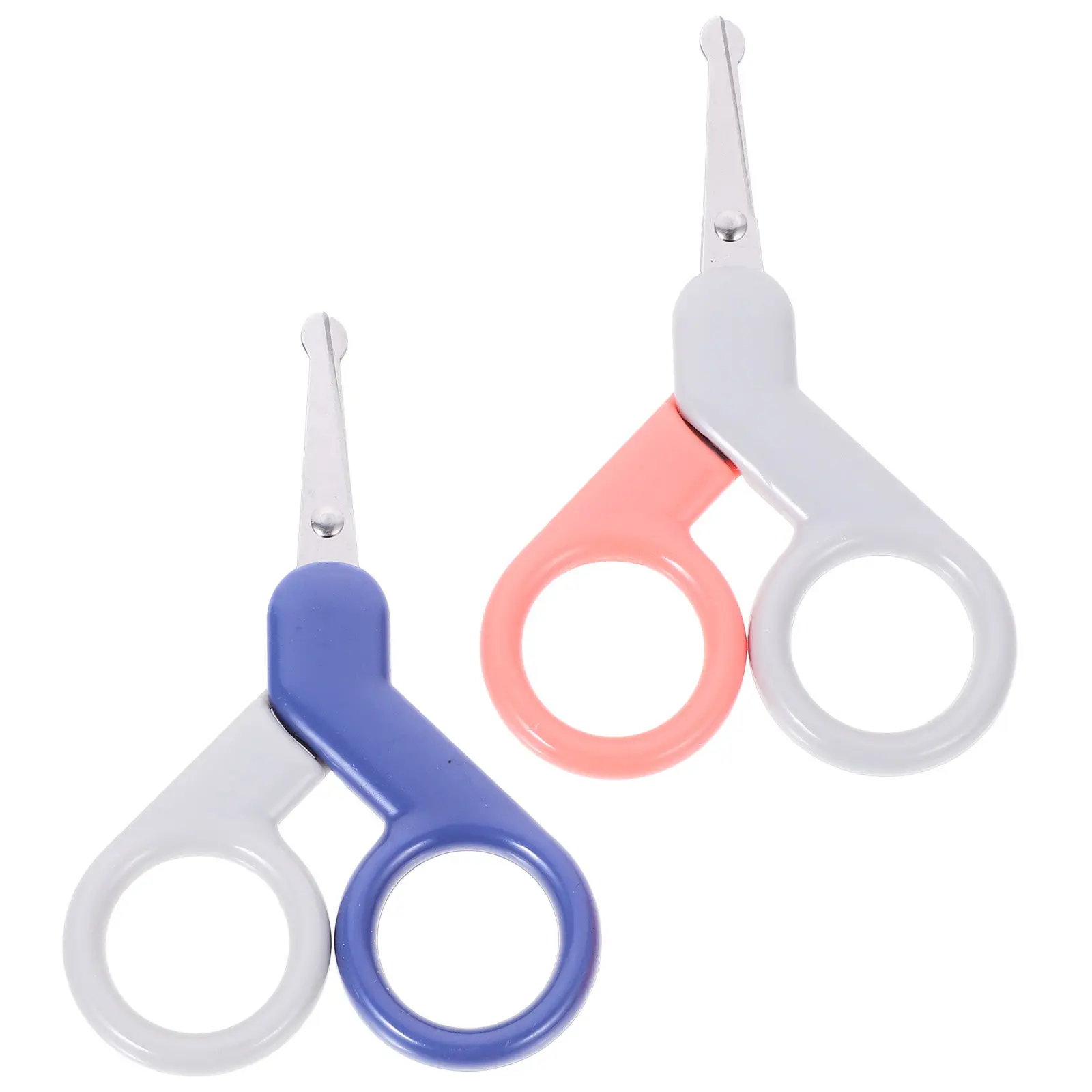 2Pcs Baby Nail Clippers Safety Scissors Infant Manicure Cutter Tools Stainless Steel Round Head Ergonomic Handle Newborn Toenail
2Pcs Baby Nail Clippers Safety Scissors Infant Manicure Cutter Tools Stainless Steel Round Head Ergonomic Handle Newborn Toenail