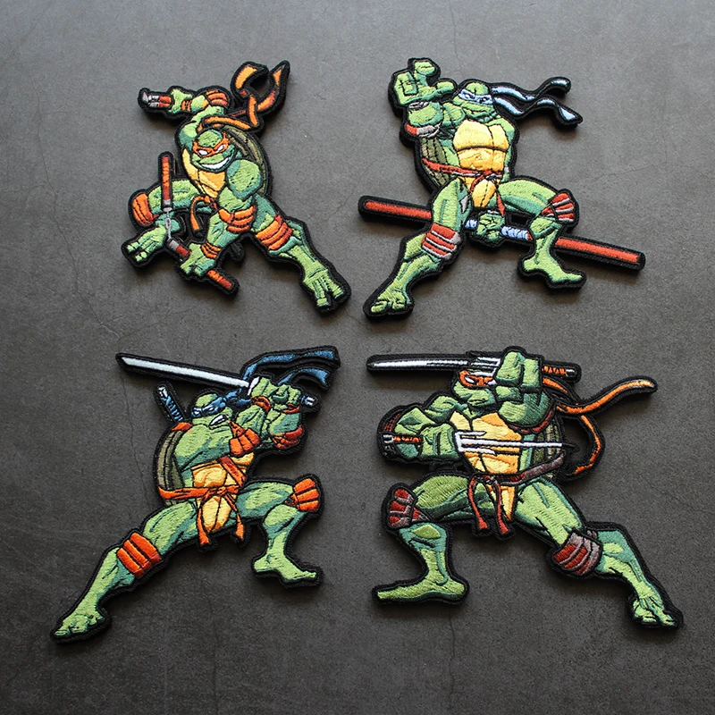 Turtle Anime Morale Badges on Backpack Tactical Vest Sticker Hook&Loop Armband Decorative Embroidered Patches and Appliques
Turtle Anime Morale Badges on Backpack Tactical Vest Sticker Hook&Loop Armband Decorative Embroidered Patches and Appliques