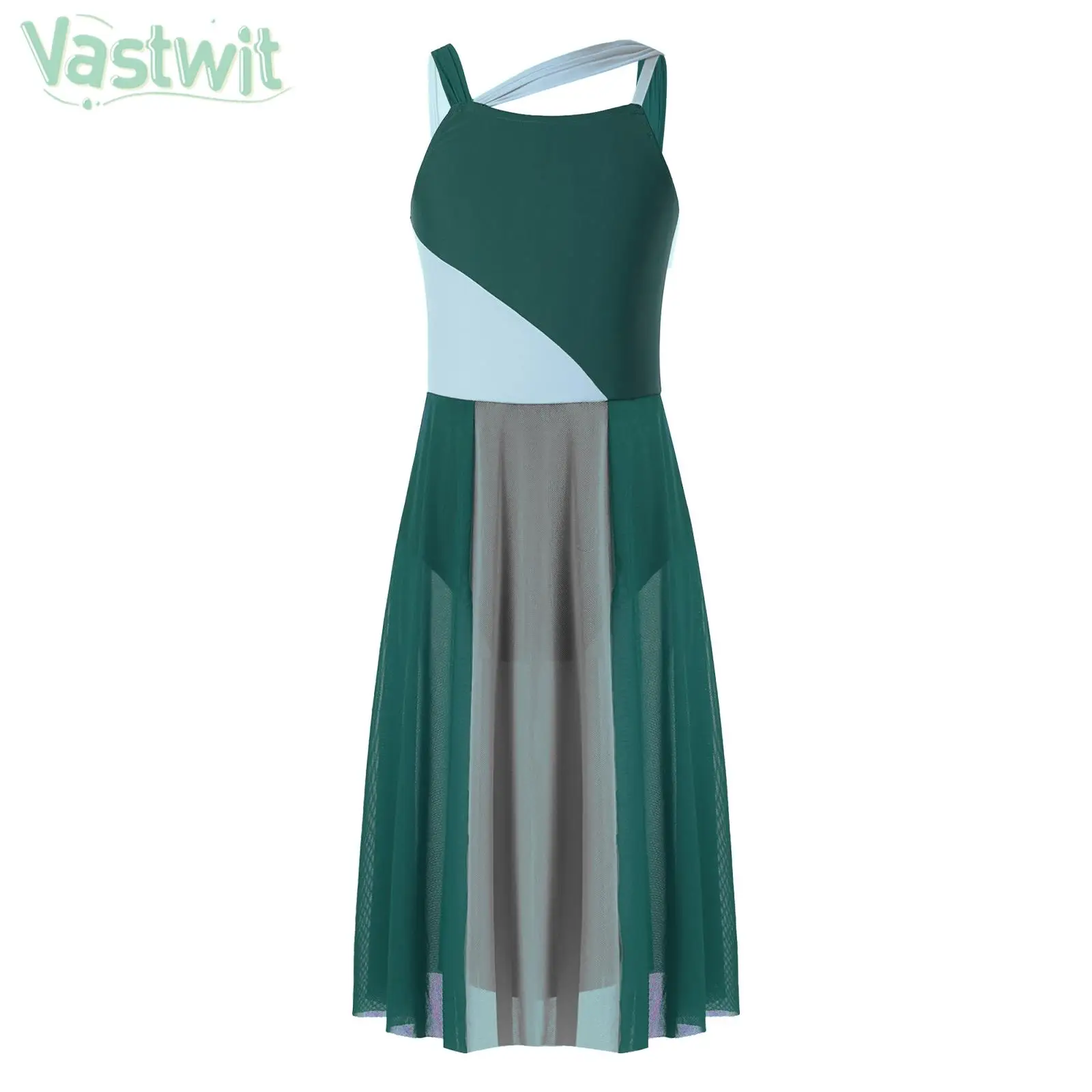Kids Girls Lyrical Dance Dress Modern Dancing Skating Ballet Gymnastics Performance Costume Sleeveless Sheer Mesh Leotard Dress
Kids Girls Lyrical Dance Dress Modern Dancing Skating Ballet Gymnastics Performance Costume Sleeveless Sheer Mesh Leotard Dress