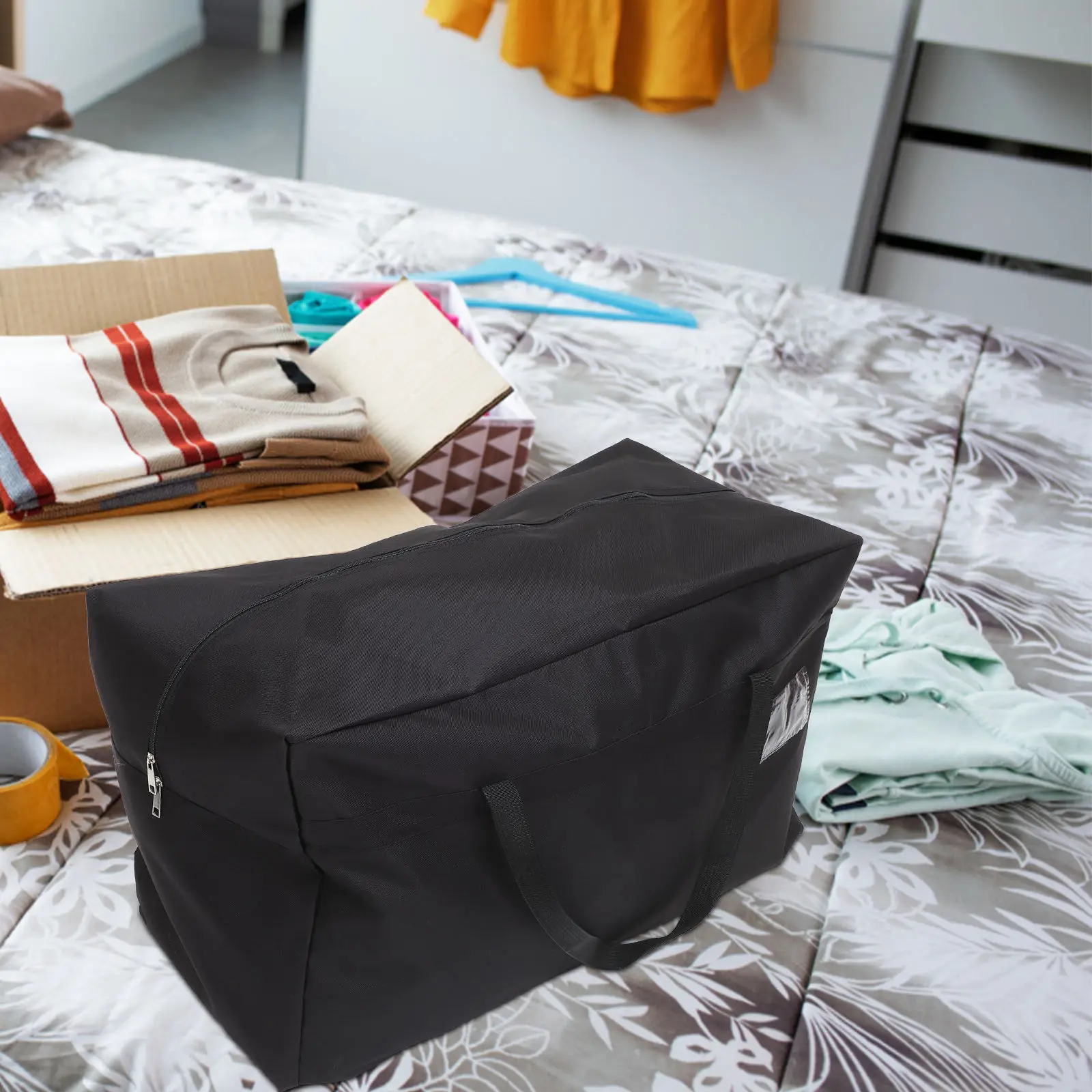 Large Capacity Waterproof Oxford Cloth Storage Bag Multipurpose Travel Quilt Clothes Organizer Convenient Moving Storage Bag
Large Capacity Waterproof Oxford Cloth Storage Bag Multipurpose Travel Quilt Clothes Organizer Convenient Moving Storage Bag