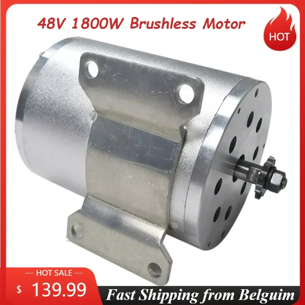 TDPRO 48V 1800W Brushless Motor 4500rpm for High Performance Go Kart ATV Motorcycle Modified Parts
TDPRO 48V 1800W Brushless Motor 4500rpm for High Performance Go Kart ATV Motorcycle Modified Parts