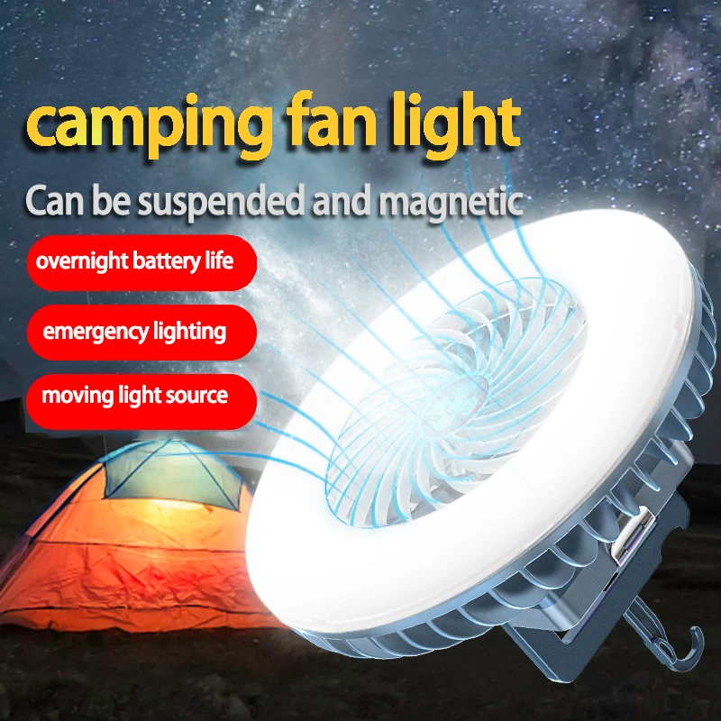 MOSLIGHTING Multi Functional Fan LED Charging Tent Light Emergency Lamp Lantern Fishing Cooling Fan Light Portable Dormitory Fan
MOSLIGHTING Multi Functional Fan LED Charging Tent Light Emergency Lamp Lantern Fishing Cooling Fan Light Portable Dormitory Fan
