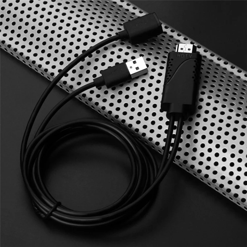 Hot Sale 2 in 1 USB Female to HDMI-Compatible Male HDTV Adapter Cable 1080P Digital AV HD TV Projector Displays Converter
Hot Sale 2 in 1 USB Female to HDMI-Compatible Male HDTV Adapter Cable 1080P Digital AV HD TV Projector Displays Converter