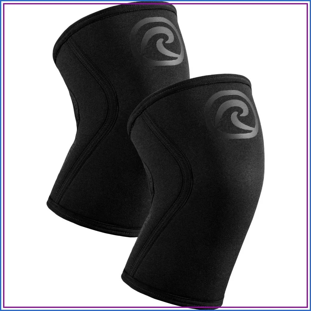 5mm Neoprene Knee Sleeves for Weightlifting, Powerlifting & Cross-Training - 1 Pair, Large
5mm Neoprene Knee Sleeves for Weightlifting, Powerlifting & Cross-Training - 1 Pair, Large