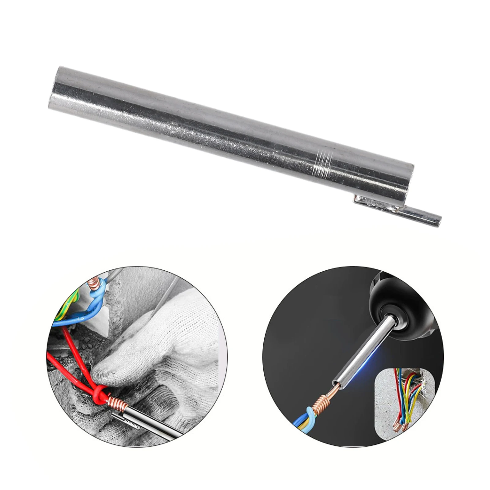 Time Saving Wire Connection with For Electrician Wire Twister 10mm Twister Compatible with Various For Power Drills
Time Saving Wire Connection with For Electrician Wire Twister 10mm Twister Compatible with Various For Power Drills