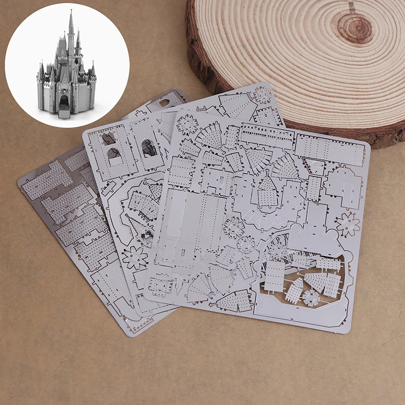 3D металлическая головоломка Замок Золушки DIY Модель Строительный комплект Игрушки для взрослых Подарок на день рождения Модель сборки замка
3D металлическая головоломка Замок Золушки DIY Модель Строительный комплект Игрушки для взрослых Подарок на день рождения Модель сборки замка