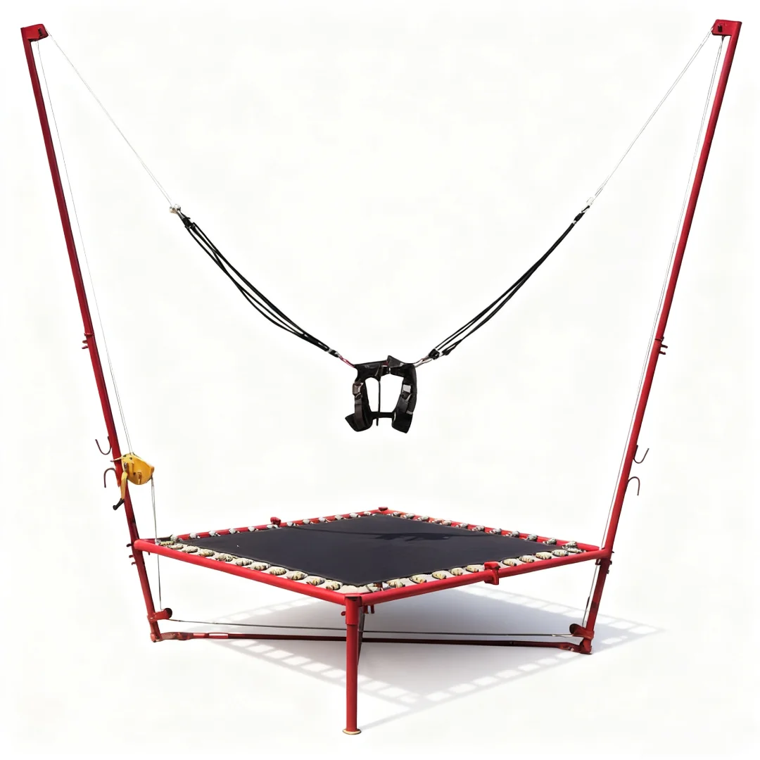Factory Direct High Quality Portable Kids Bungee Trampoline with Anti-slip Jumping Mat Outdoor Playground Equipment
Factory Direct High Quality Portable Kids Bungee Trampoline with Anti-slip Jumping Mat Outdoor Playground Equipment