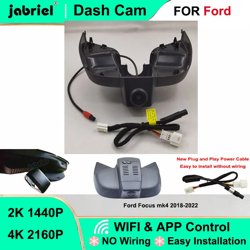 Видеорегистратор Jabriel с передней и задней камерами 2K 4K, Wi-Fi, Plug and Play, для Ford Focus mk4 2018-2022
Видеорегистратор Jabriel с передней и задней камерами 2K 4K, Wi-Fi, Plug and Play, для Ford Focus mk4 2018-2022