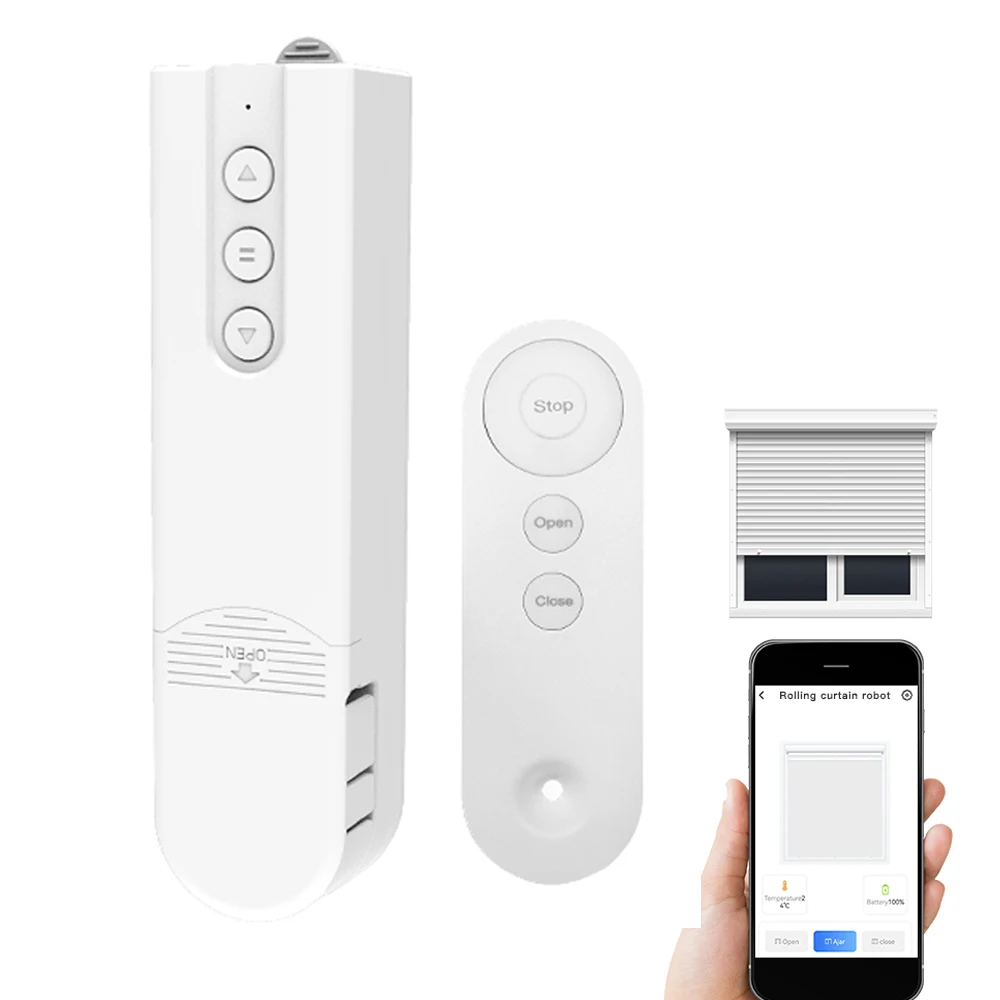 Electric Smart Blind Motor WiFi Control USB Automatic Roller Shutter Driver Google Voice Control for Window Shades
Electric Smart Blind Motor WiFi Control USB Automatic Roller Shutter Driver Google Voice Control for Window Shades