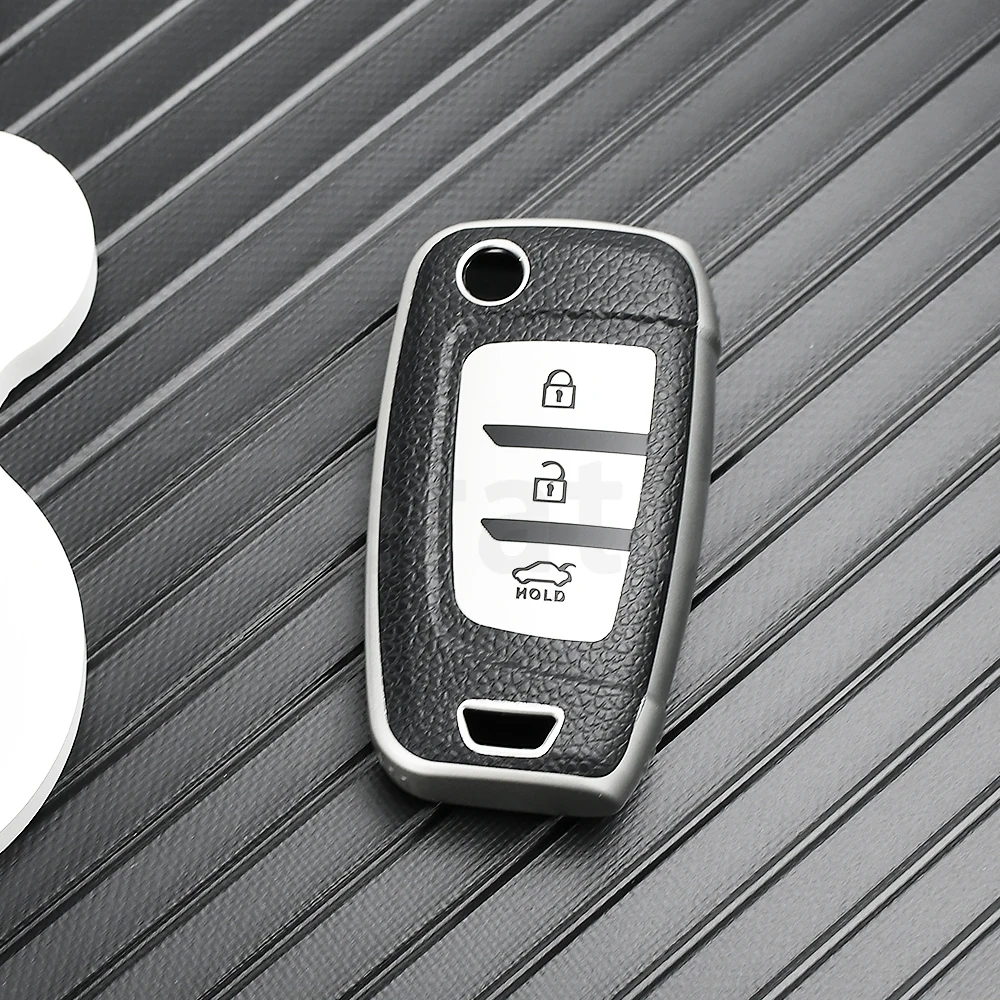 Leather TPU Shell Fob Car Flip Key Case Cover Holder For Hyundai I30 I35 I40 KONA Genesis Santa Fe Elantra Solaris Tucson Azera
Leather TPU Shell Fob Car Flip Key Case Cover Holder For Hyundai I30 I35 I40 KONA Genesis Santa Fe Elantra Solaris Tucson Azera