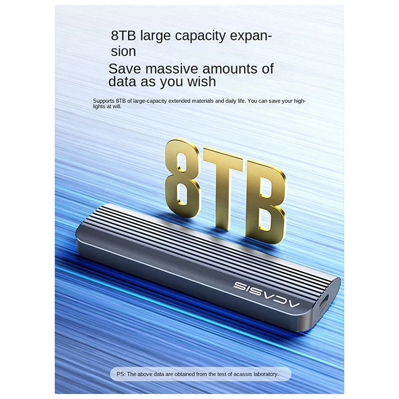 ACASIS M2 SSD Case M.2 Nvme SATA SSD Enclosure Adapter 10Gbps External Enclosure Max Hard Disk Case
ACASIS M2 SSD Case M.2 Nvme SATA SSD Enclosure Adapter 10Gbps External Enclosure Max Hard Disk Case